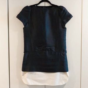 Jill Stuart Navy white dress, size 6